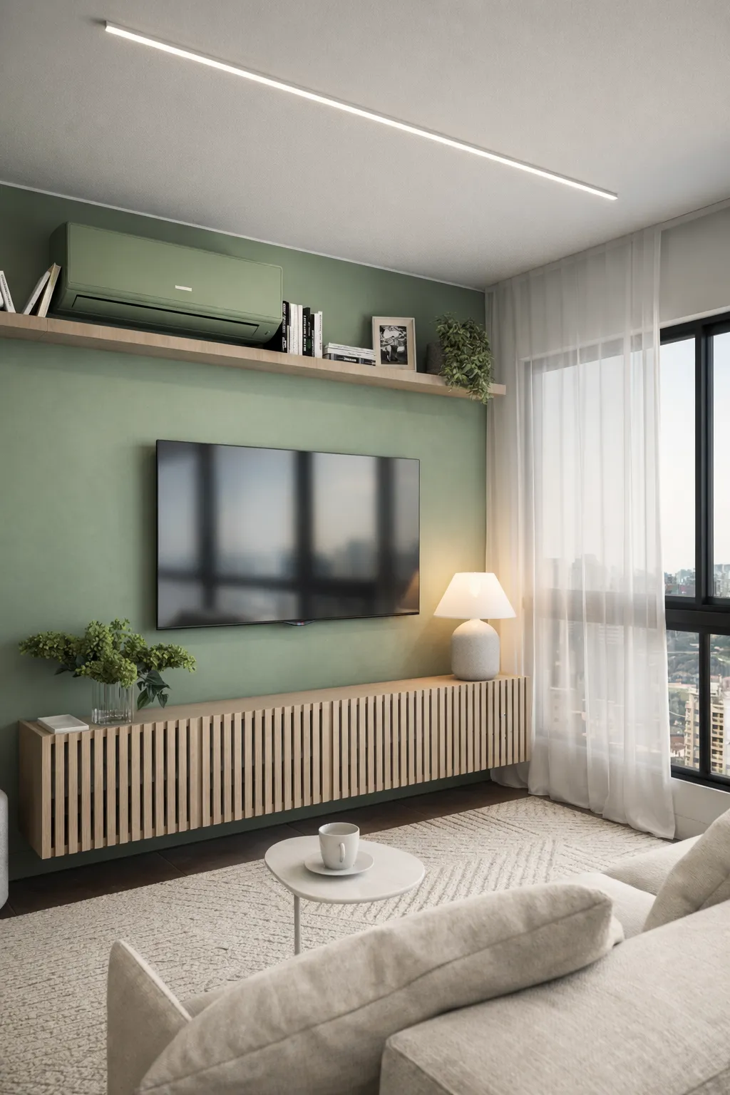 Ambiente 1 do projeto Apartamento JL em Porto Alegre/RS