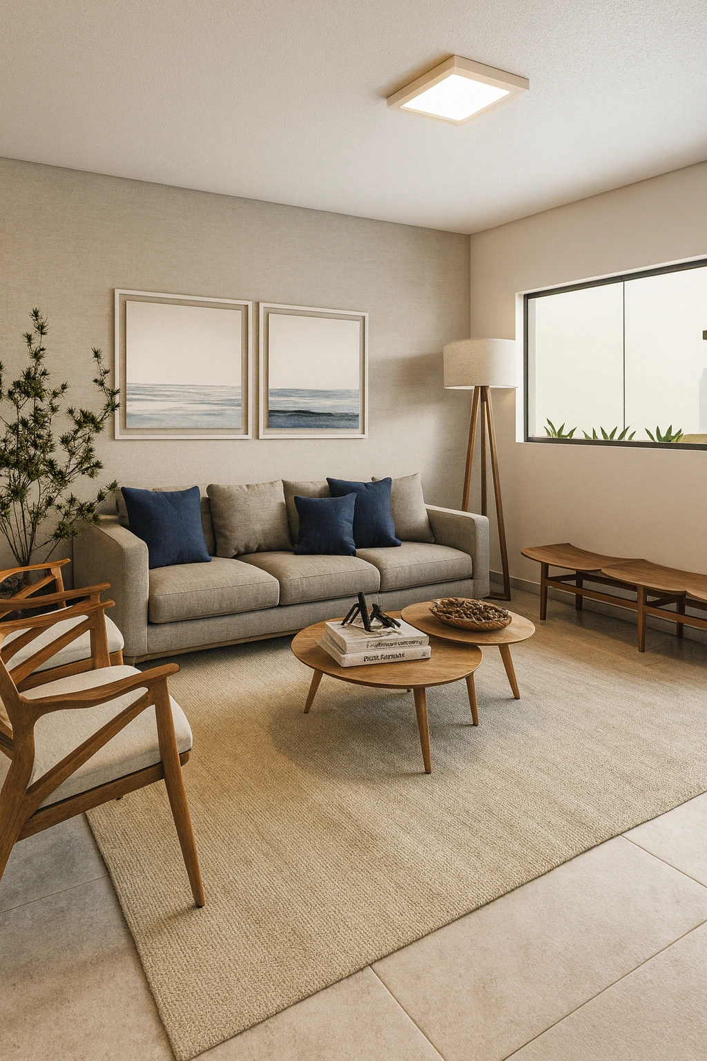 Projeto de interiores em Porto Alegre/RS: Apartamento LFF