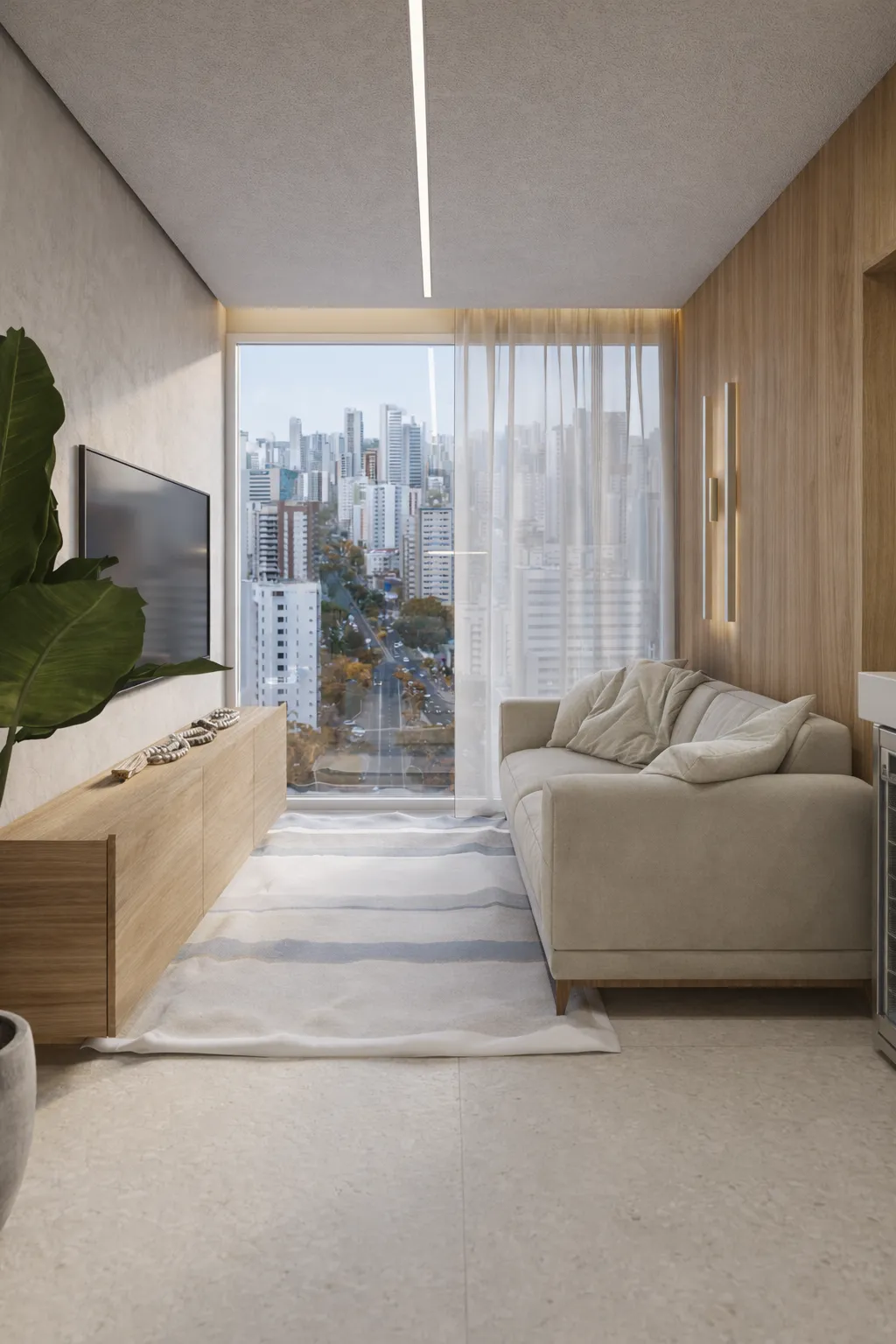 Ambiente 1 do projeto Apartamento MM em Porto Alegre/RS