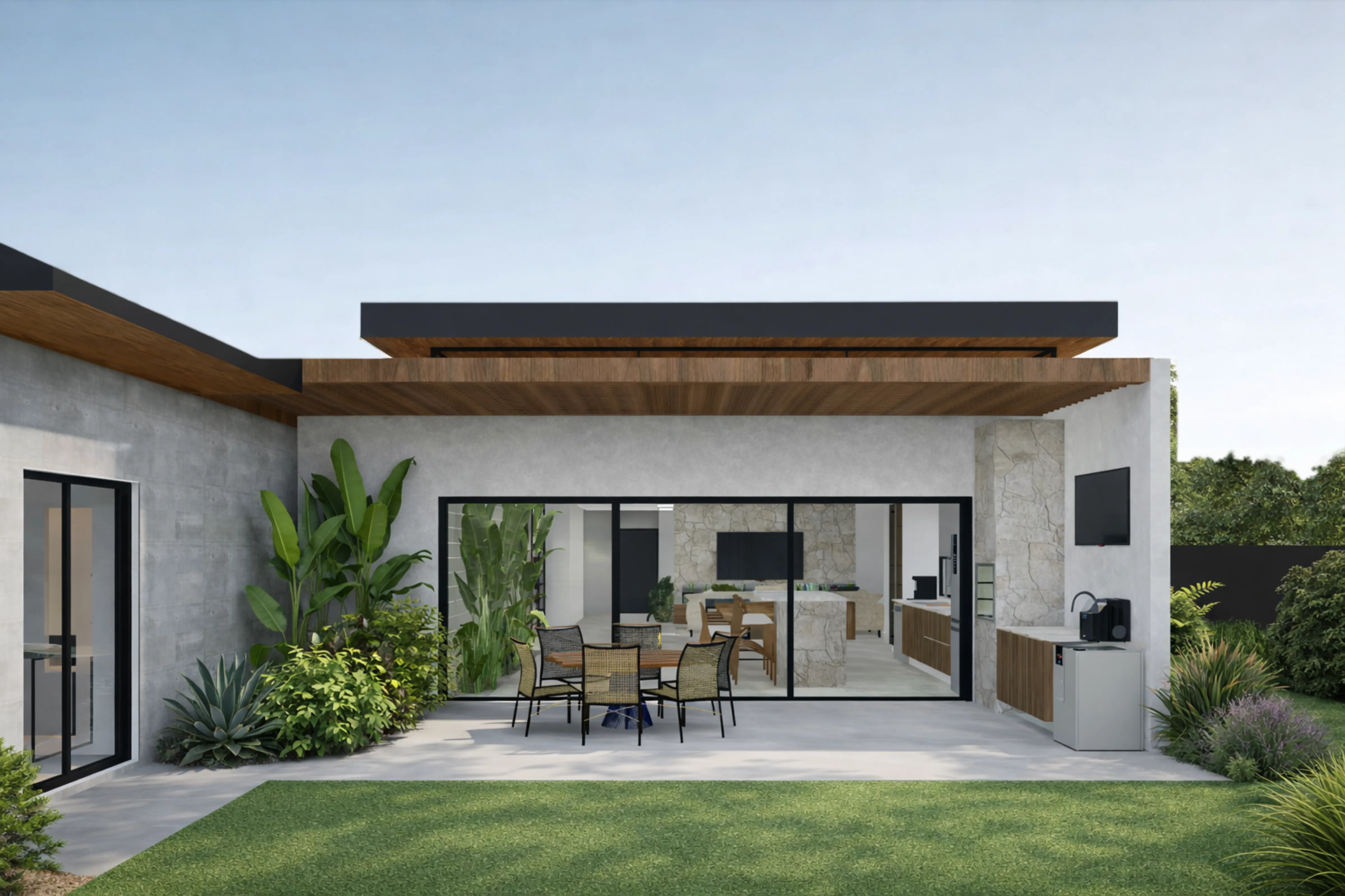 Ambiente 2 do projeto Casa Línea em Canoas/RS